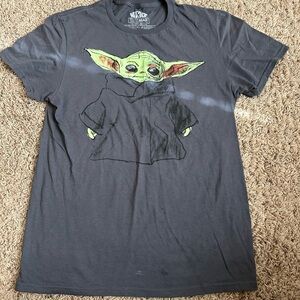 MAD Engine Gray Tee Baby Yoda